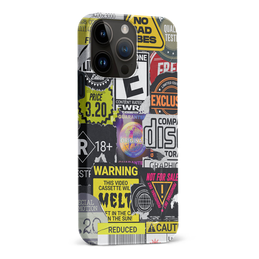 iPhone 15 Pro Max Sticker Phone Case