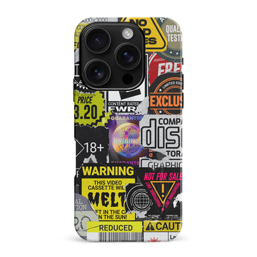 iPhone 16 Pro Max Sticker Phone Case