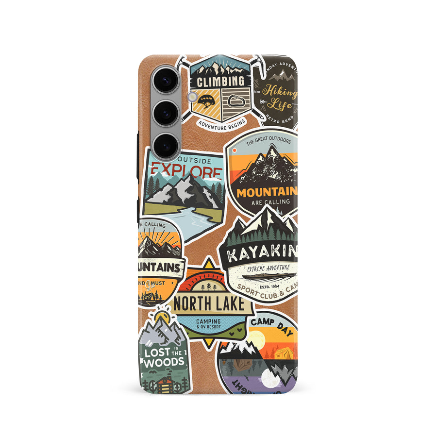 Samsung Galaxy S24 Explorer Stickers One Phone Case