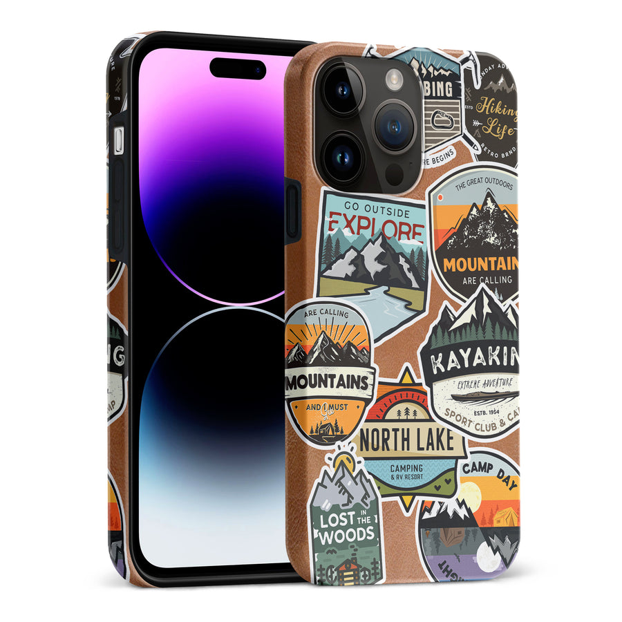 iPhone 15 Pro Max Explorer Stickers One Phone Case