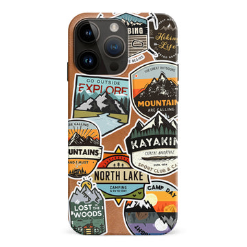 iPhone 15 Pro Max Explorer Stickers One Phone Case