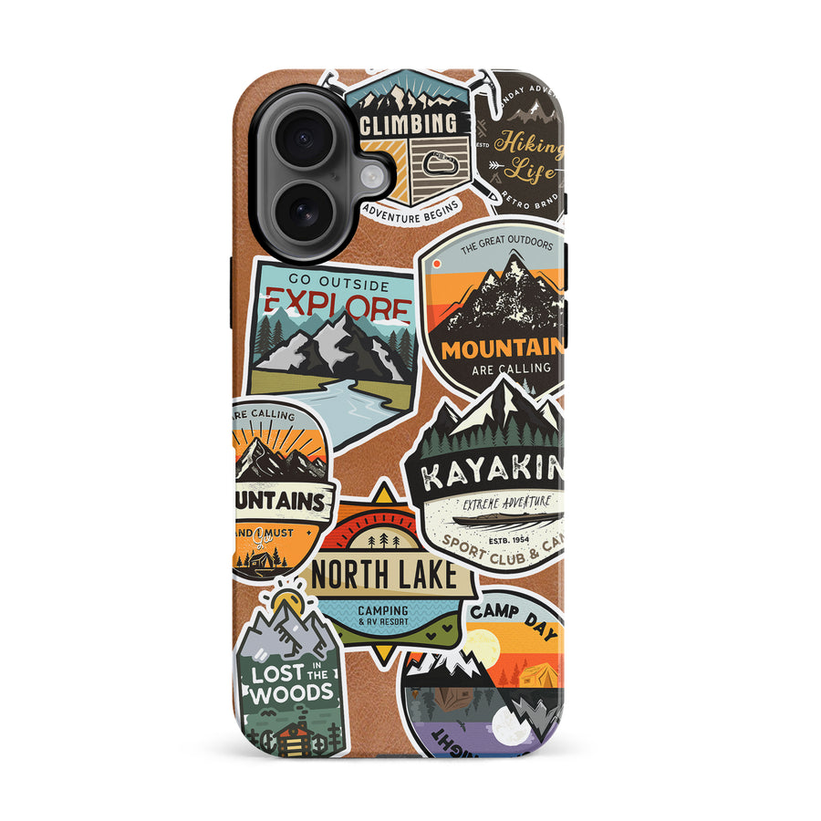 iPhone 16 Explorer Stickers One Phone Case