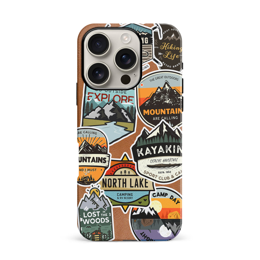 iPhone 16 Pro Explorer Stickers One Phone Case