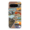 Google Pixel 9 Pro Explorer Stickers Two Phone Case