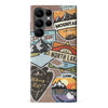 Samsung Galaxy S22 Ultra Explorer Stickers Two Phone Case