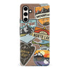 Samsung Galaxy S23 FE Explorer Stickers Two Phone Case