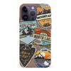 iPhone 15 Pro Explorer Stickers Two Phone Case