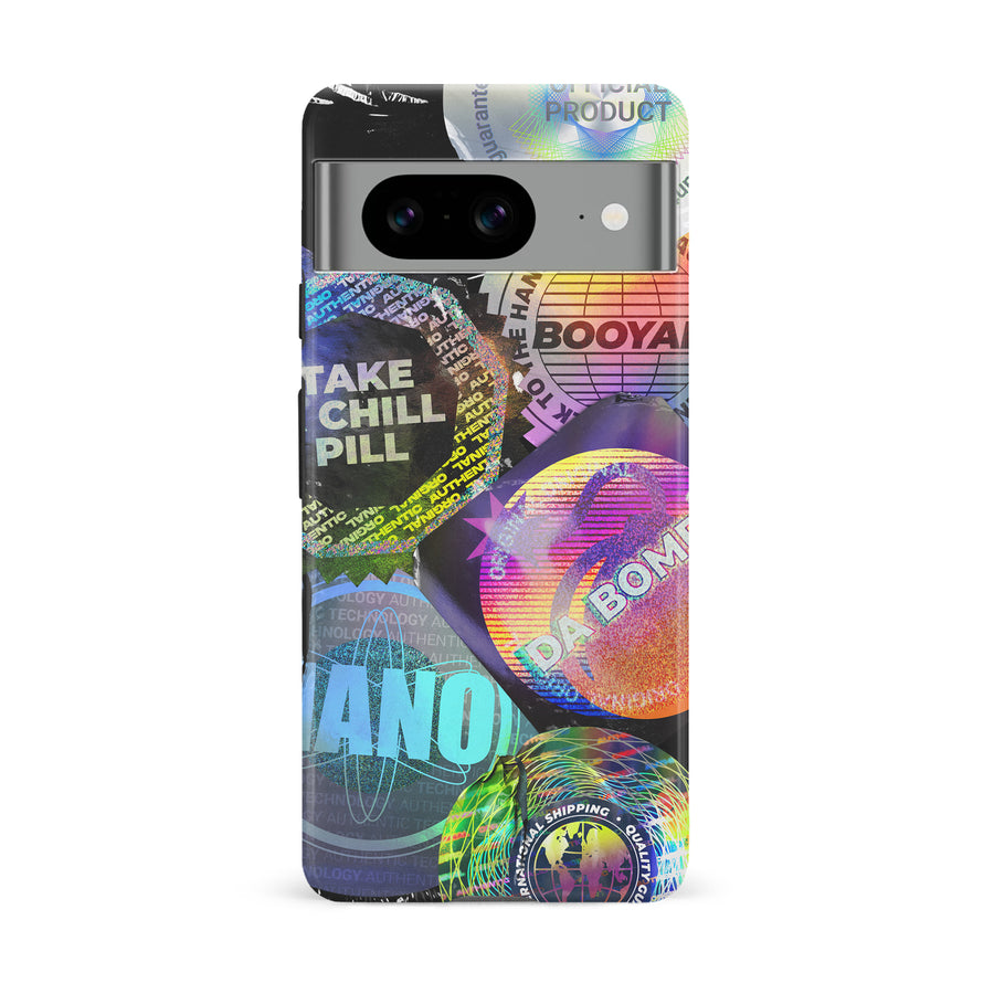 Google Pixel 8 Holo Stickers Phone Case