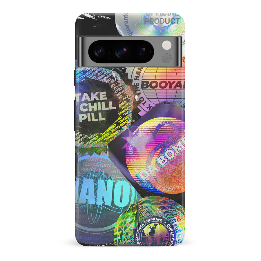 Google Pixel 8 Pro Holo Stickers Phone Case