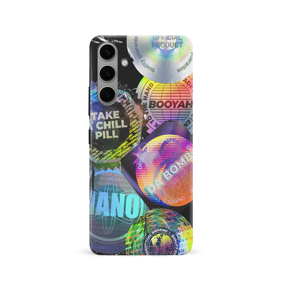 Samsung Galaxy S24 Holo Stickers Phone Case