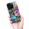 iPhone 16 Pro Max Holo Stickers Phone Case