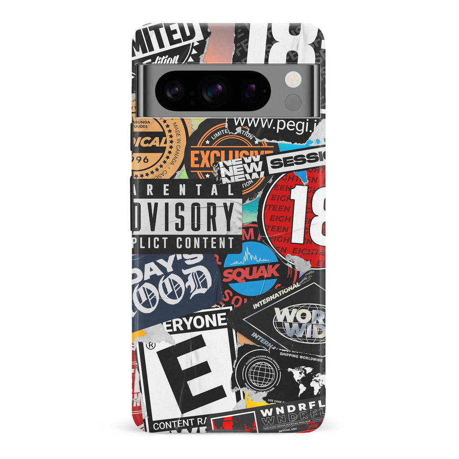 Google Pixel 8 Pro  Media Stickers Phone Case
