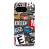 Google Pixel 9 Media Stickers Phone Case