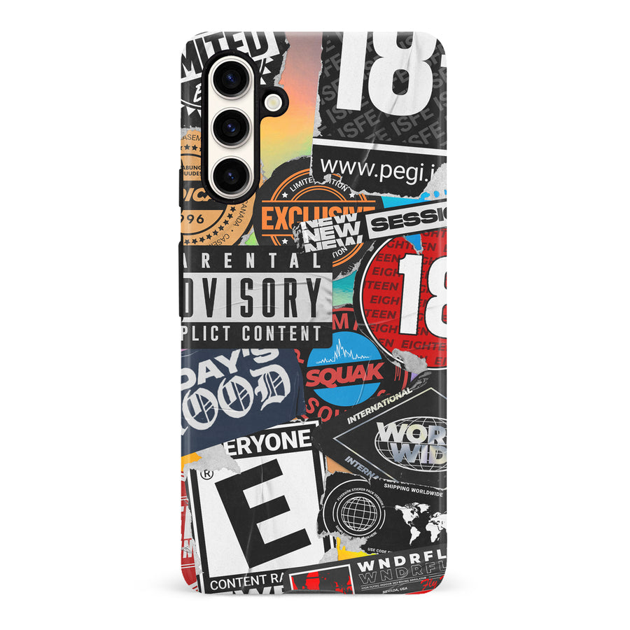 Samsung Galaxy S23 FE Media Stickers Phone Case