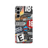 Samsung Galaxy S24 Media Stickers Phone Case