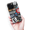 iPhone 16 Pro Max Media Stickers Phone Case