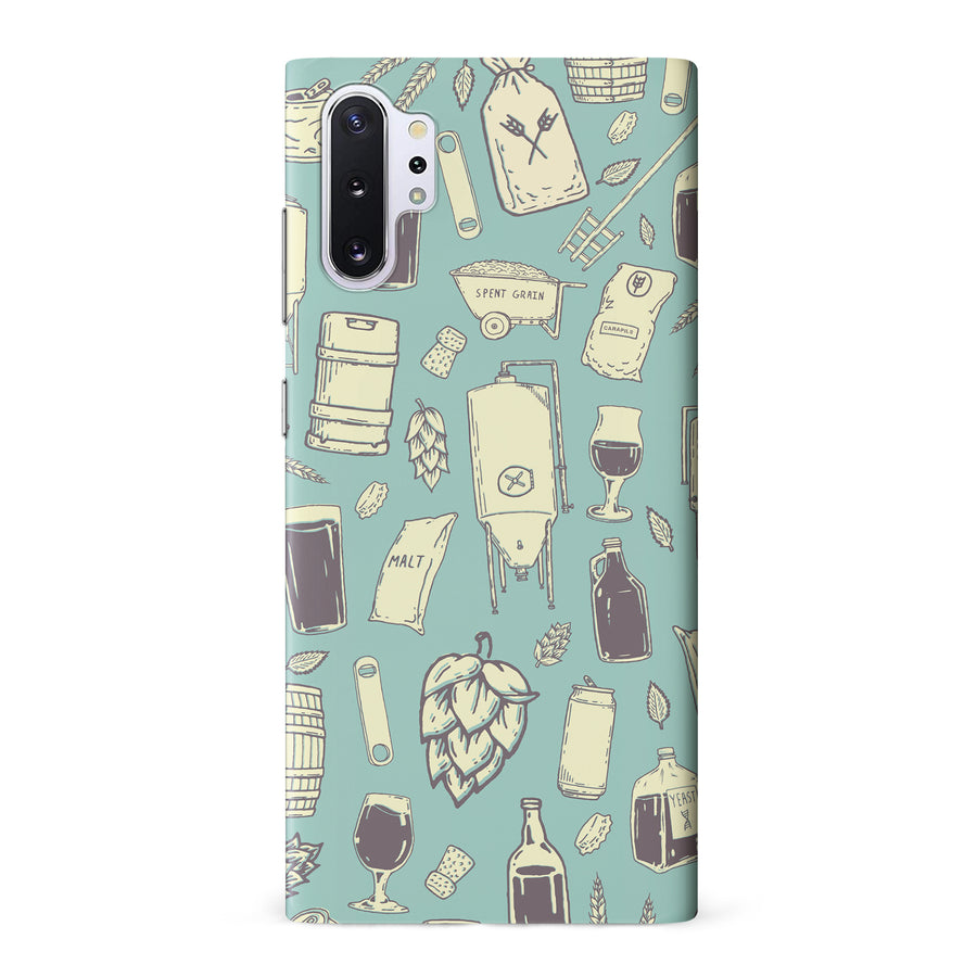 Samsung Galaxy Note 10 Pro The Brewmaster Phone Case in Teal