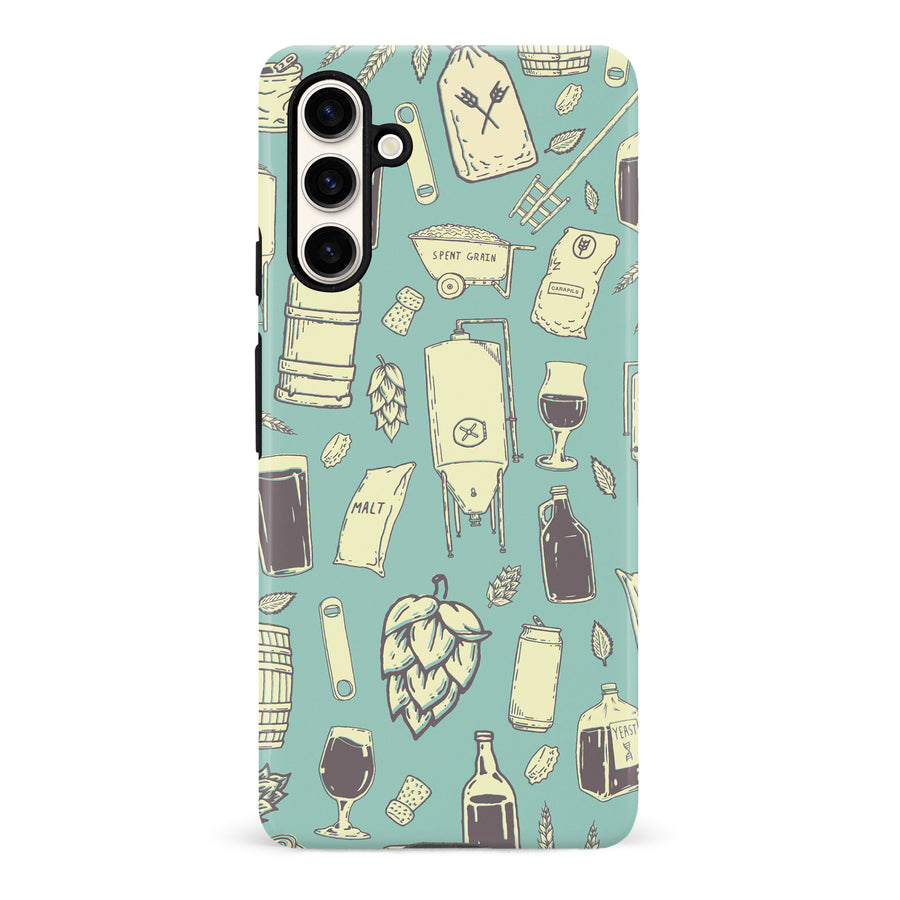 Samsung Galaxy S23 FE The Brewmaster Phone Case - Teal