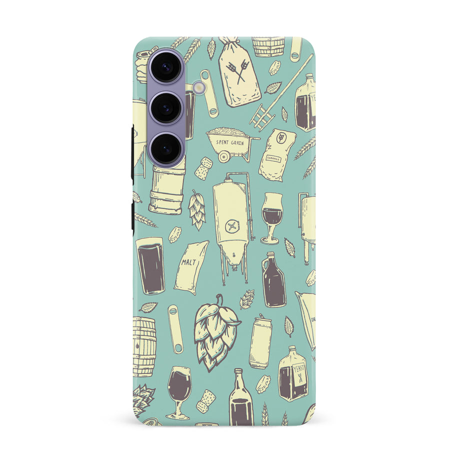 Samsung Galaxy S24 Plus The Brewmaster Phone Case - Teal