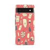 Google Pixel 6A The Brewmaster Phone Case in Dusty Rose