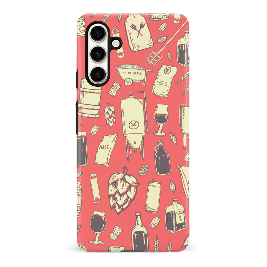 Samsung Galaxy S23 FE The Brewmaster Phone Case - Dusty Rose