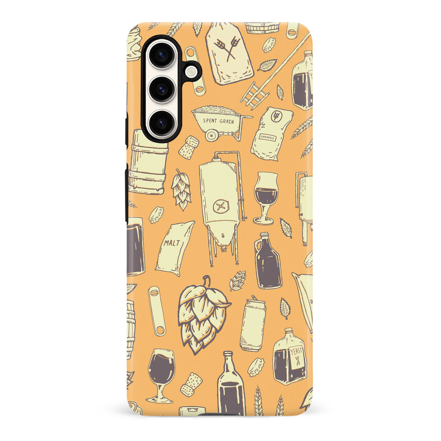 Samsung Galaxy S23 FE The Brewmaster Phone Case - Yellow