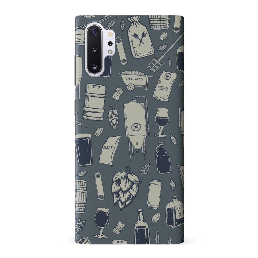 Samsung Galaxy Note 10 The Brewmaster Phone Case in Charcoal
