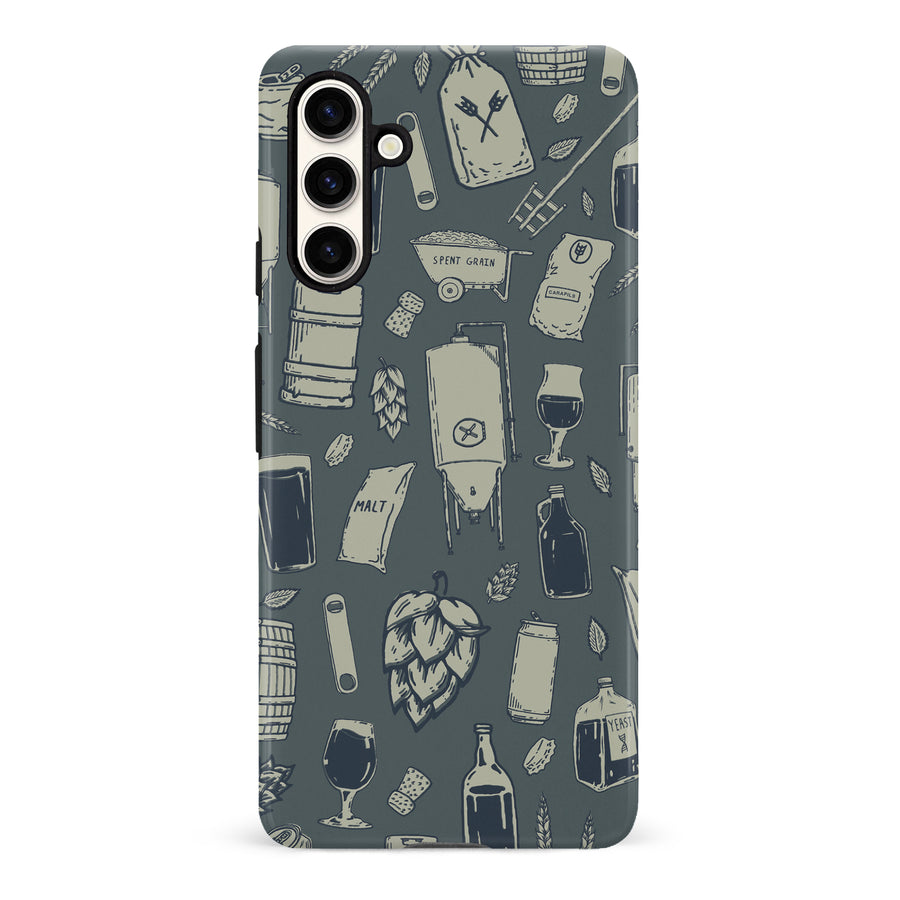 Samsung Galaxy S23 FE The Brewmaster Phone Case - Charcoal