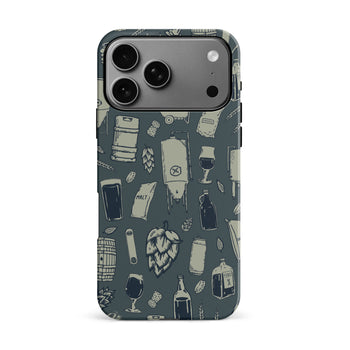 iPhone 17 Pro Max The Brewmaster Phone Case Charcoal