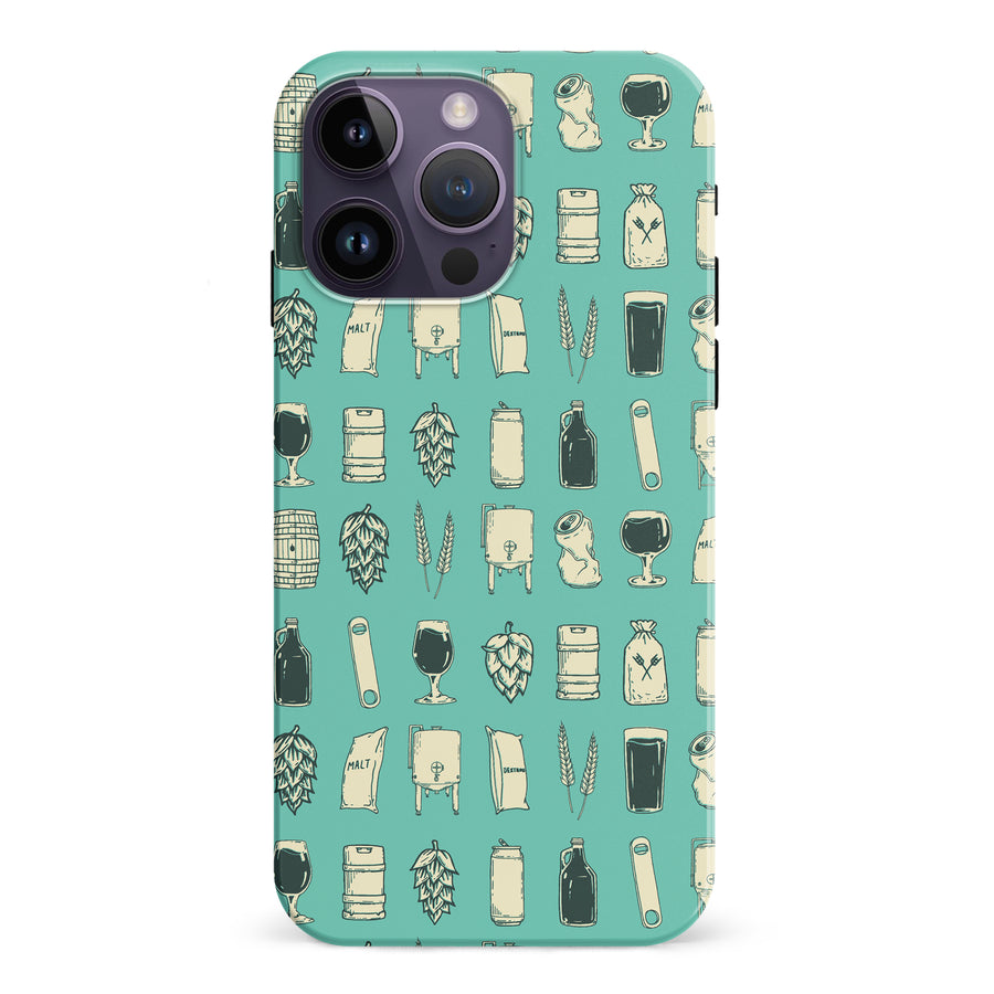 iPhone 15 Pro Craft Phone Case in Teal