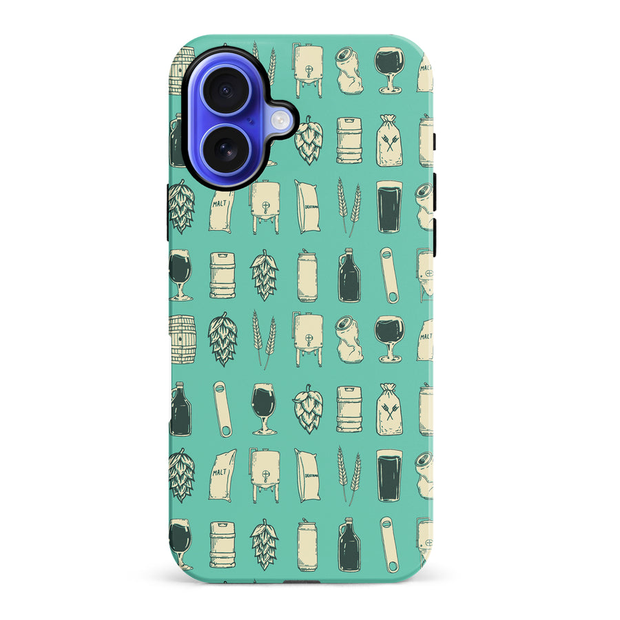 iPhone 16 Plus Craft Phone Case in Teal