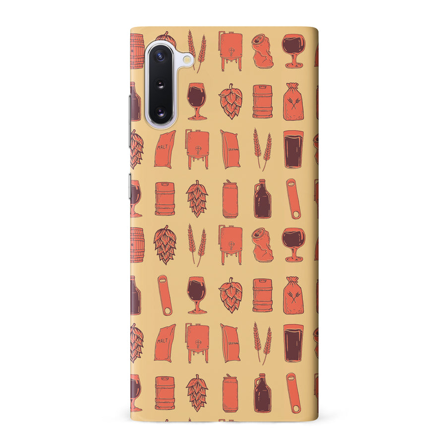 Samsung Galaxy Note 10 Craft Phone Case in Orange