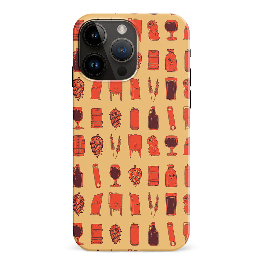 iPhone 15 Pro Max Craft Phone Case in Orange