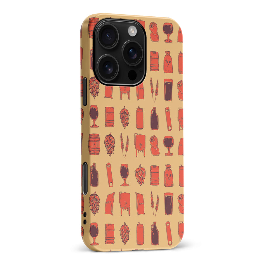 iPhone 16 Pro Max Craft Phone Case in Orange