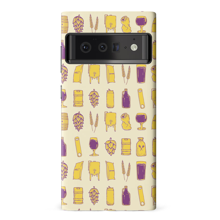 Google Pixel 6 Pro Craft Phone Case in Yellow