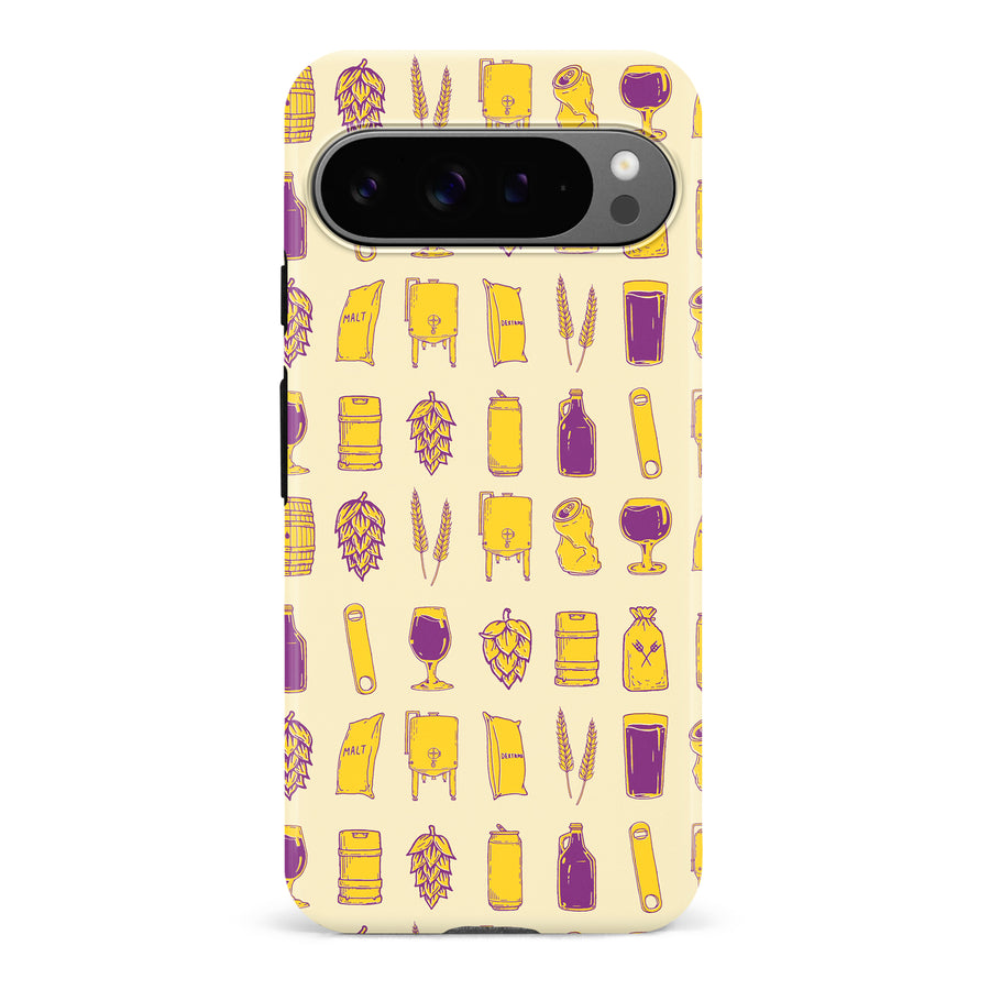 Google Pixel 9 Pro Craft Phone Case in Yellow