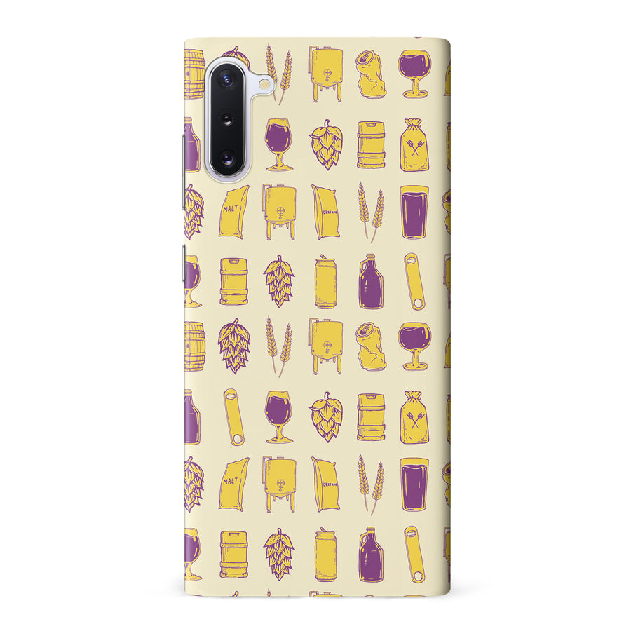 Samsung Galaxy Note 10 Pro Craft Phone Case in Yellow