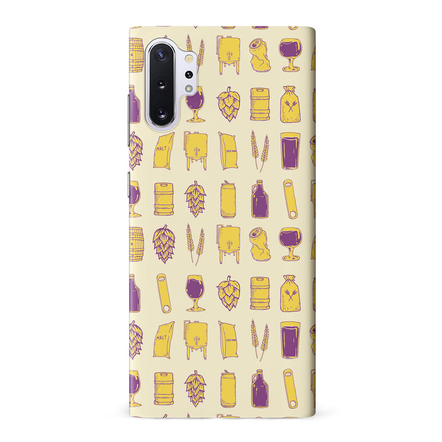 Samsung Galaxy Note 10 Craft Phone Case in Yellow
