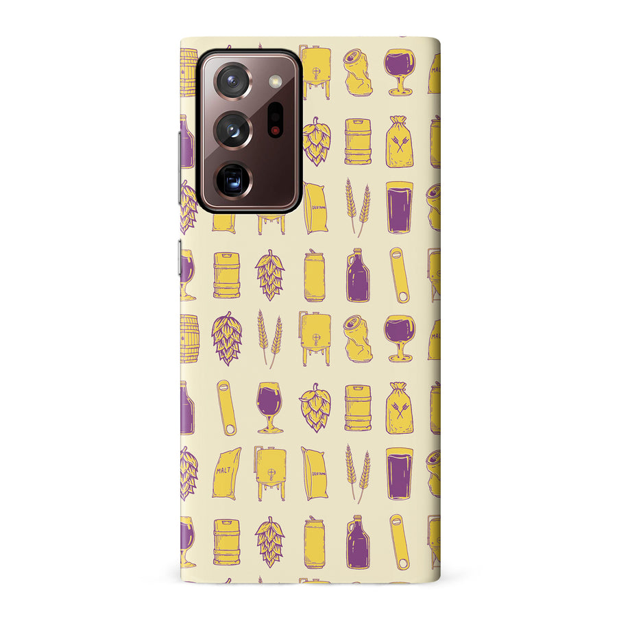 Samsung Galaxy Note 20 Ultra Craft Phone Case in Yellow