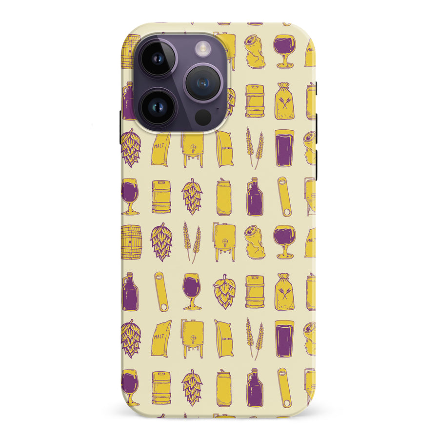 iPhone 15 Pro Craft Phone Case in Yellow
