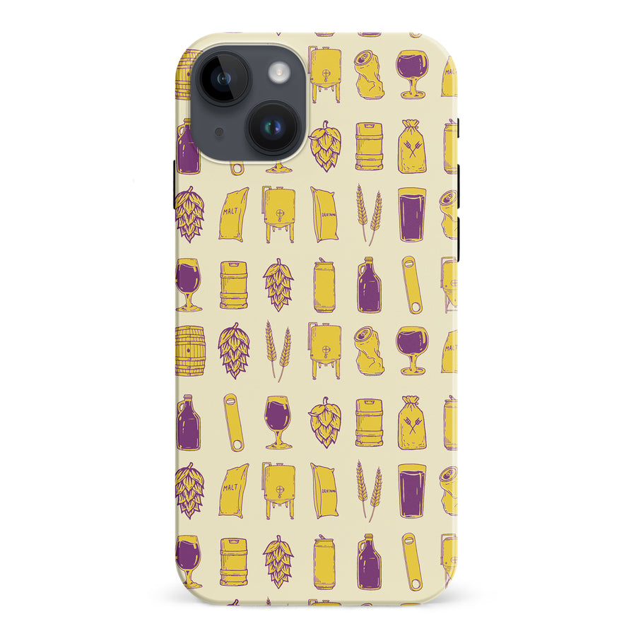 iPhone 15 Plus Craft Phone Case in Yellow