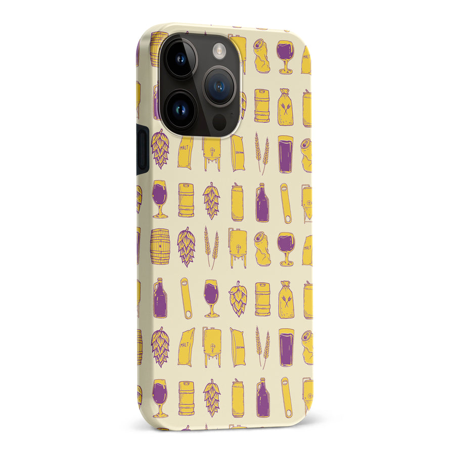 iPhone 15 Pro Max Craft Phone Case in Yellow