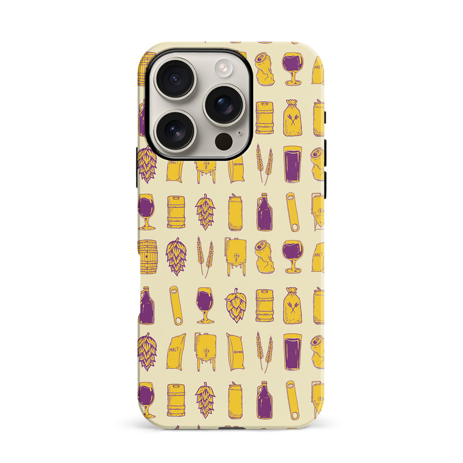 iPhone 16 Pro Craft Phone Case in Yellow