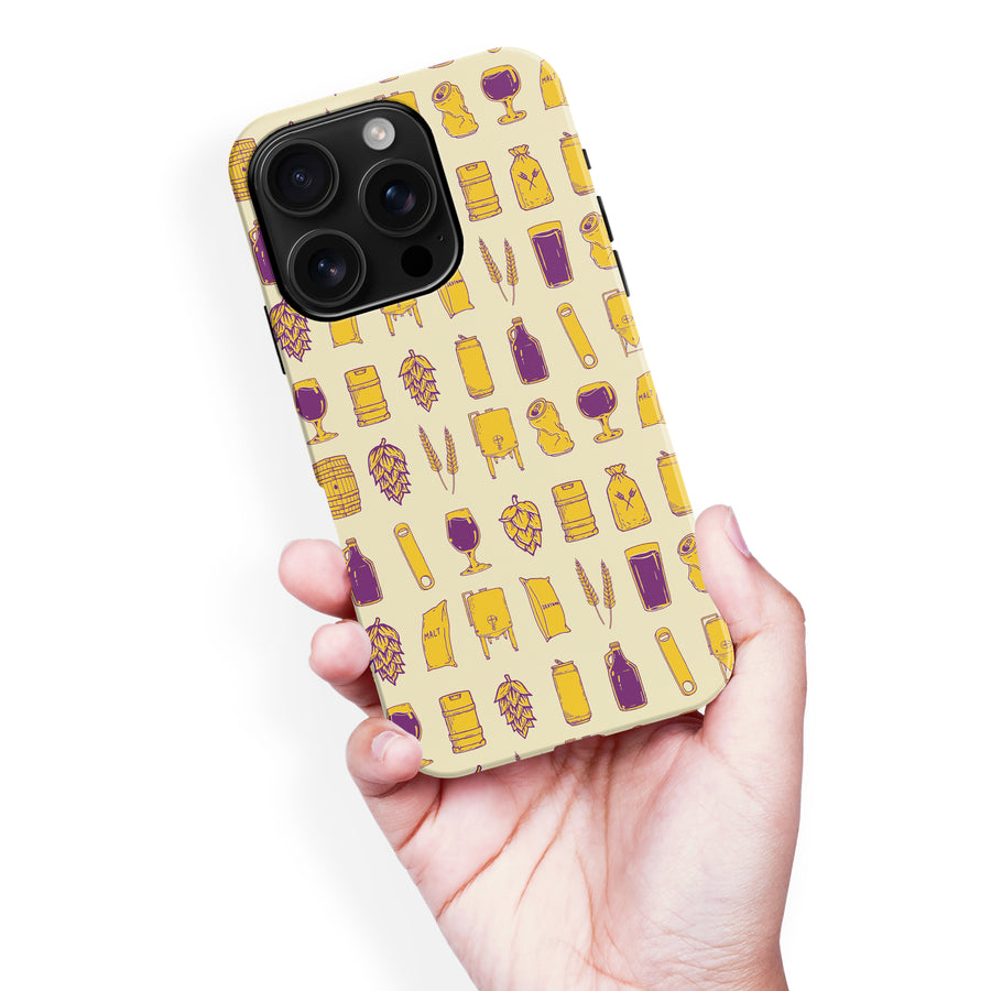 iPhone 16 Pro Max Craft Phone Case in Yellow