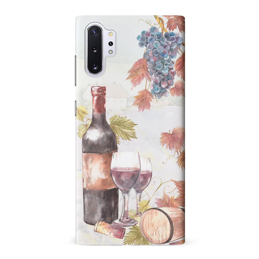 Samsung Galaxy Note 10 Pro Wine & Grapes Painting Phone Case