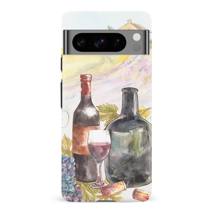 Google Pixel 8 Pro Wine Bottles Painting Phone Case