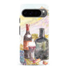 Google Pixel 9 Pro Wine Bottles Painting Phone Case