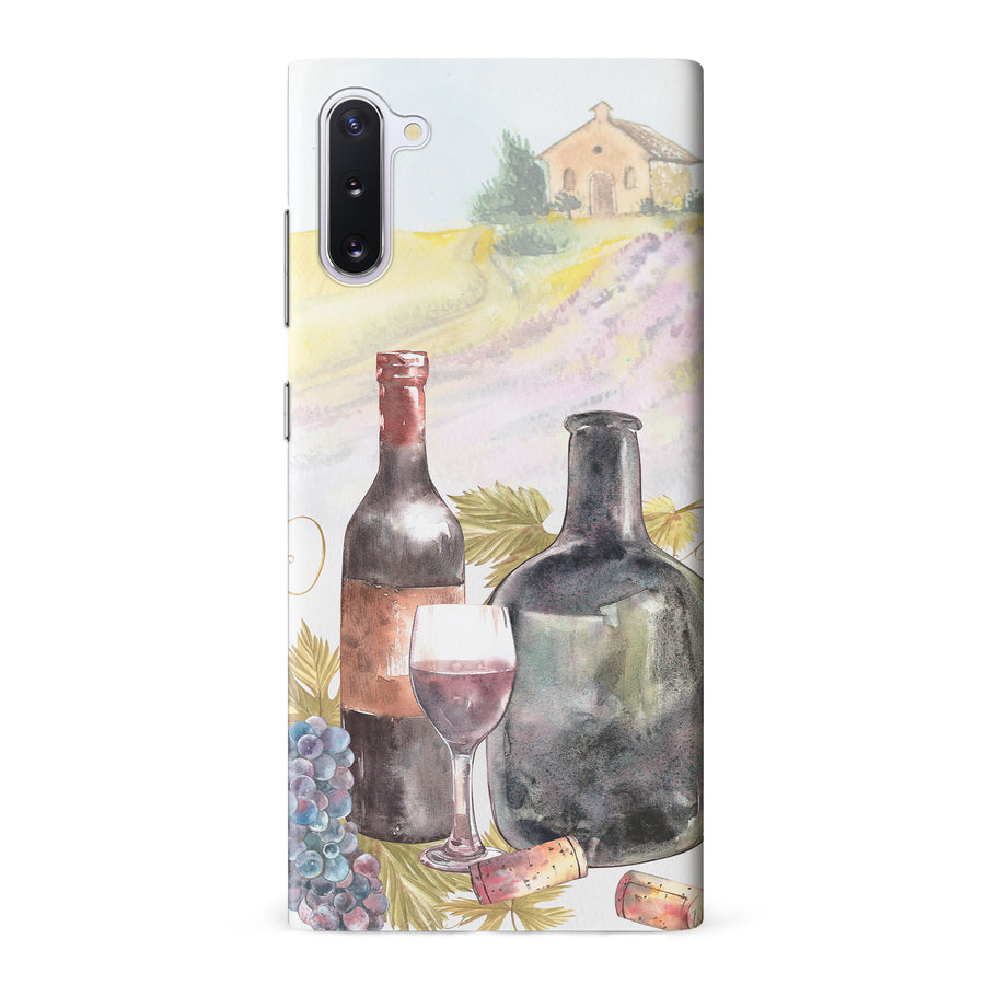 Samsung Galaxy Note 10 Wine Bottles Painting Phone Case