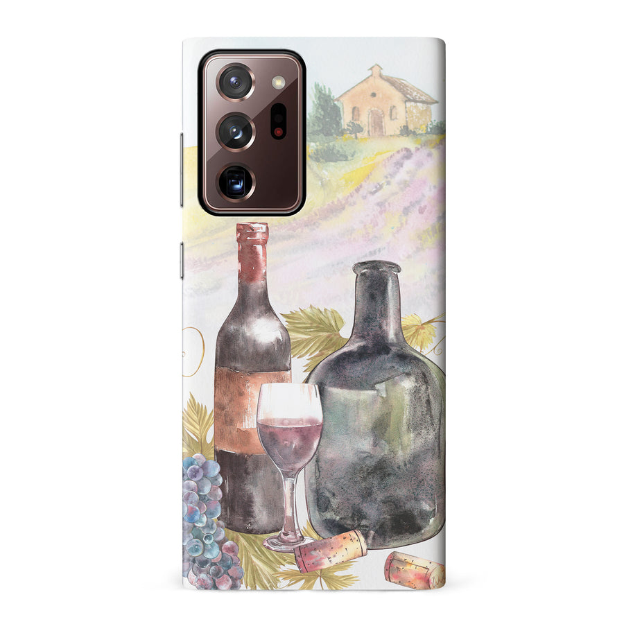 Samsung Galaxy Note 20 Ultra Wine Bottles Painting Phone Case
