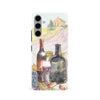 Samsung Galaxy S24 Wine Bottles Painting Phone Case